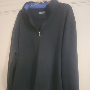 Alan Flusser XL Black Pullover Sweatshirt